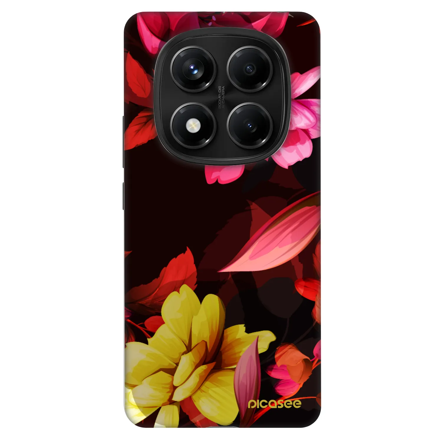 Picasee Fashion Case pentru Xiaomi Redmi Note 14 Pro 4G - Dark Peonny