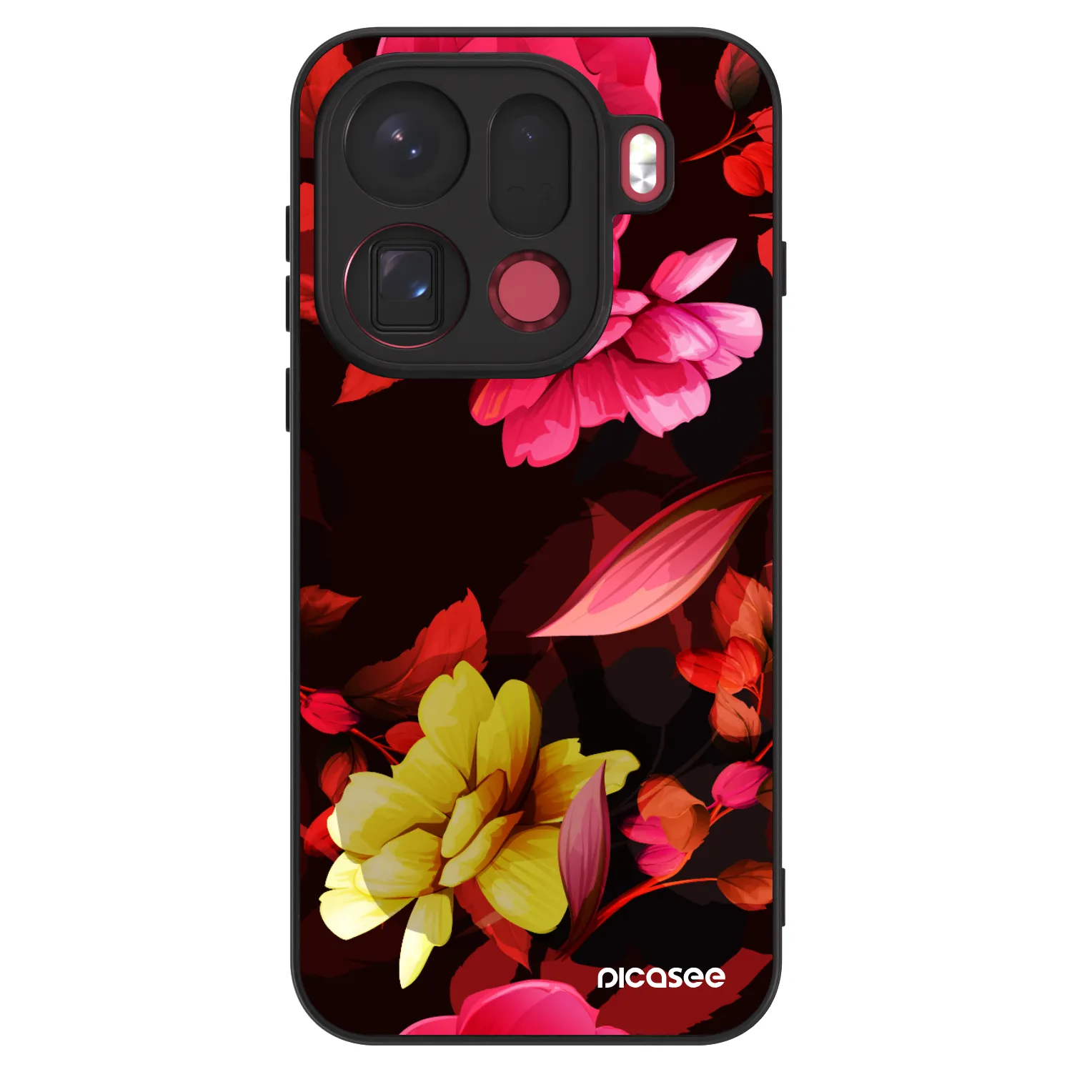 Picasee ULTIMATE CASE pentru OPPO Find X9 Pro - Dark Peonny
