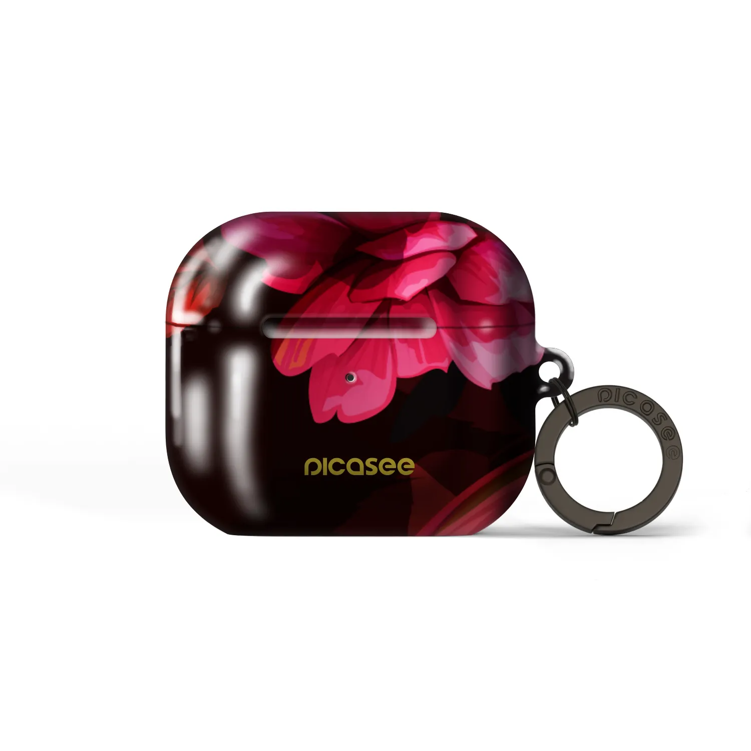 Picasee Obal pro Apple AirPods 3 - Dark Peonny