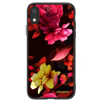 Picasee ULTIMATE CASE pentru Apple iPhone XR - Dark Peonny