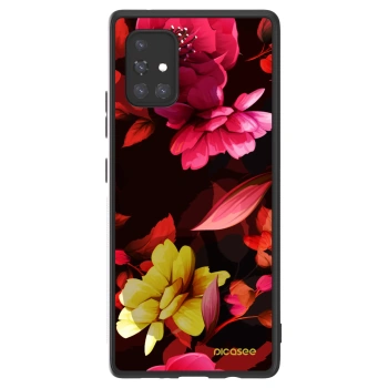 Picasee ULTIMATE CASE pentru Samsung Galaxy A71 A715F - Dark Peonny