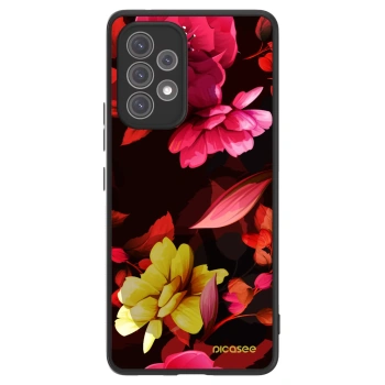 Picasee ULTIMATE CASE pentru Samsung Galaxy A52 5G A525F - Dark Peonny