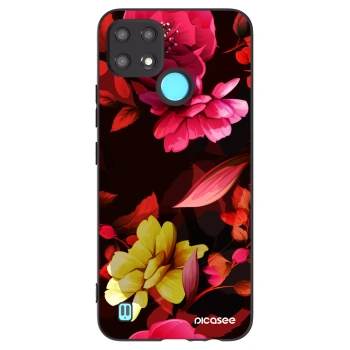 Husă pentru Realme C21 - Dark Peonny