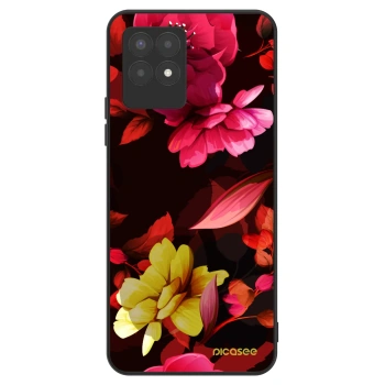 Husă pentru Realme 8i - Dark Peonny