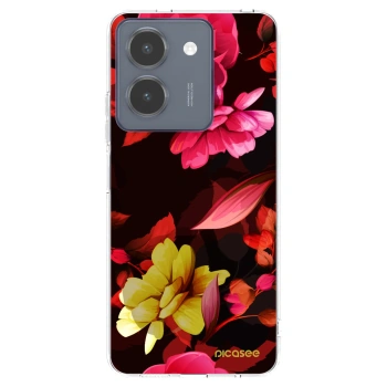 Husă pentru Vivo Y36 4G - Dark Peonny