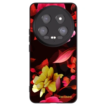 Picasee husă neagră din silicon pentru Xiaomi 14 Ultra - Dark Peonny