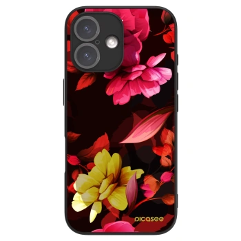 Picasee ULTIMATE CASE MagSafe pentru Apple iPhone 16 - Dark Peonny