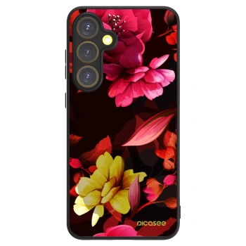 Picasee ULTIMATE CASE PowerShare pentru Samsung Galaxy S24 FE S721B - Dark Peonny