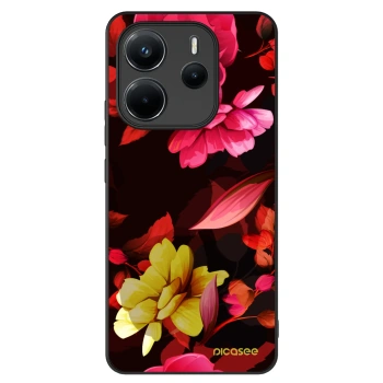 Picasee ULTIMATE CASE pentru Xiaomi Redmi Note 14 4G - Dark Peonny