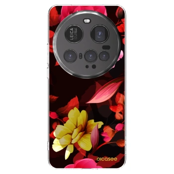 Picasee husă transparentă din silicon pentru Xiaomi 15 Ultra - Dark Peonny