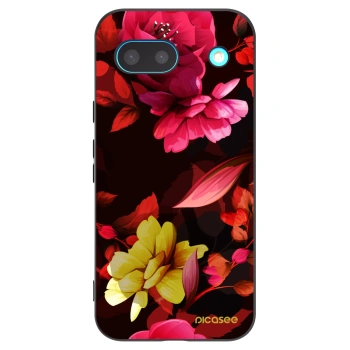 Picasee husă neagră din silicon pentru Google Pixel 8 - Dark Peonny
