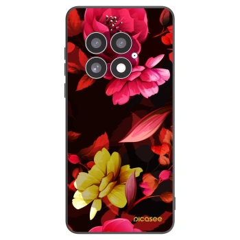 Picasee husă neagră din silicon pentru OnePlus 13 5G - Dark Peonny