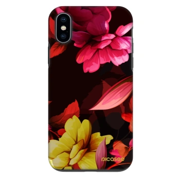 Husă pentru Apple iPhone X/XS - Dark Peonny