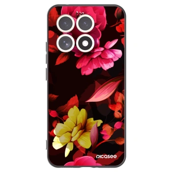 Picasee husă neagră din silicon pentru Xiaomi 15T - Dark Peonny