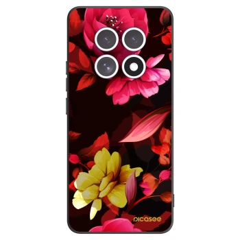 Picasee husă neagră din silicon pentru Xiaomi Redmi Note 15 - Dark Peonny