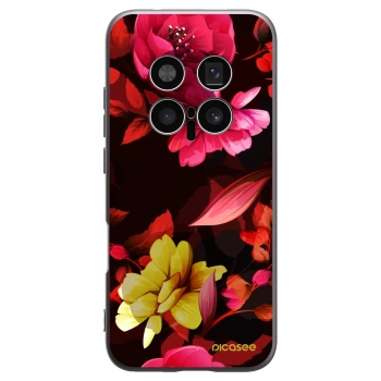 Picasee husă neagră din silicon pentru Honor Magic8 Pro 5G - Dark Peonny