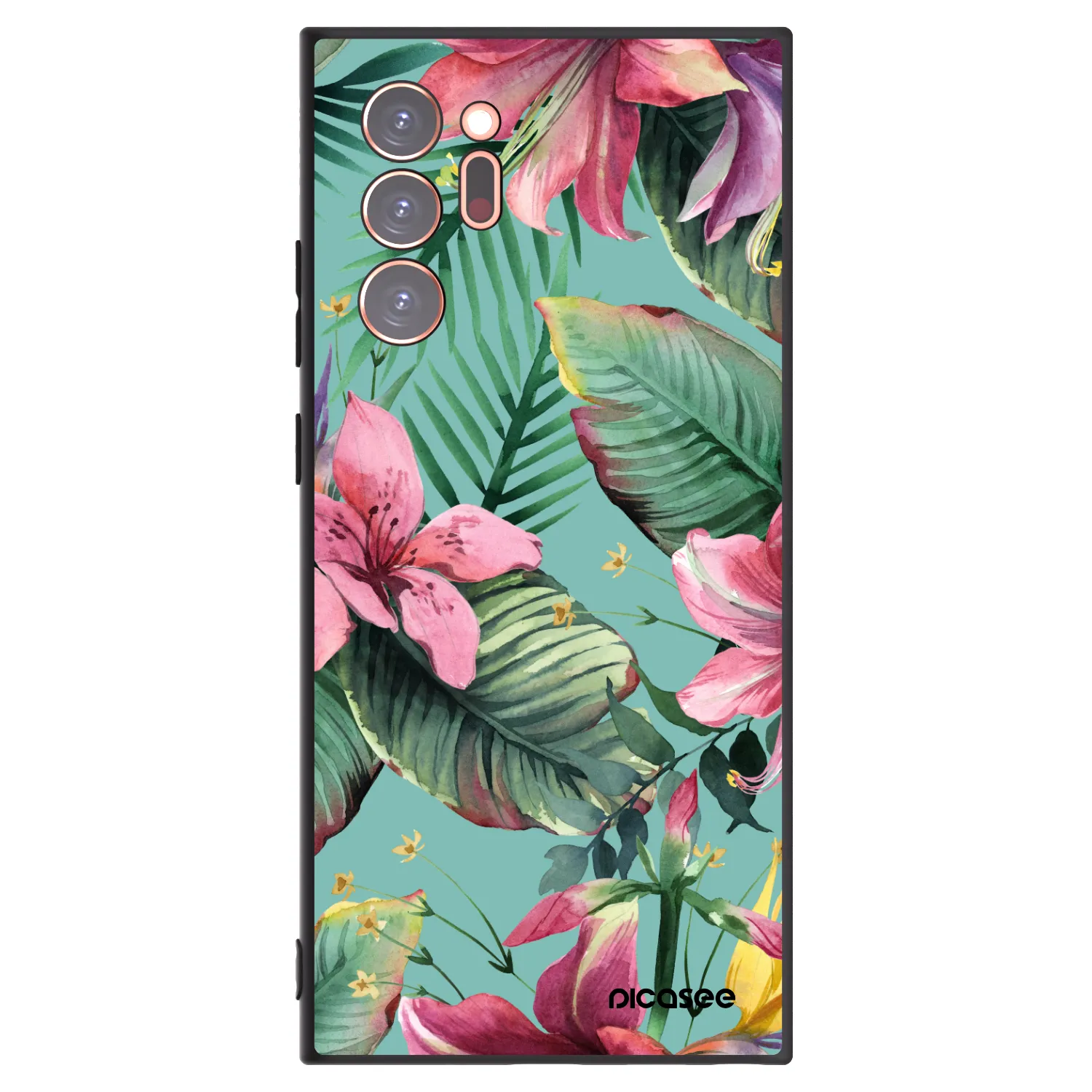 Picasee husă neagră din silicon pentru Samsung Galaxy Note 20 Ultra - Hawaii
