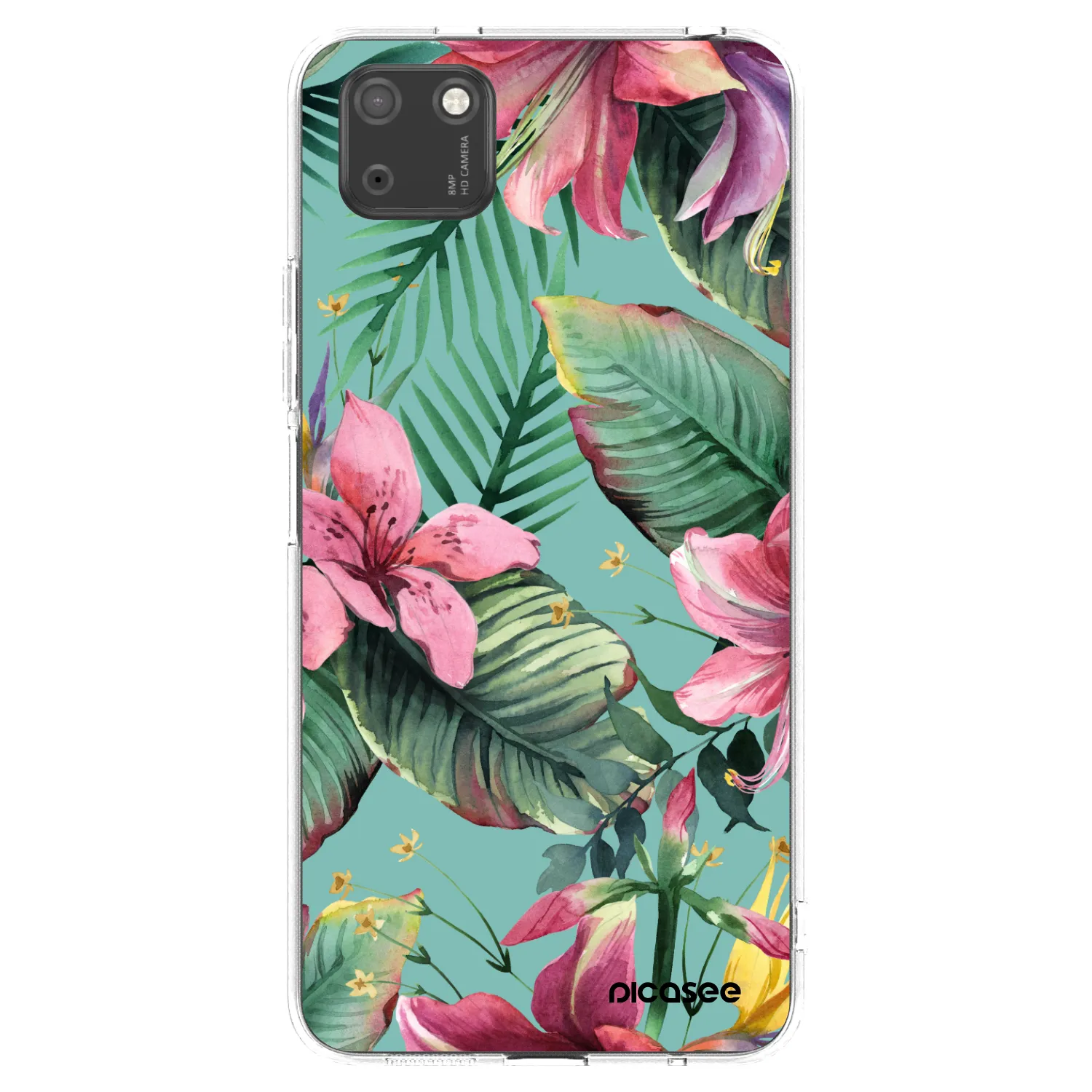 Picasee husă transparentă din silicon pentru Huawei Y5P - Hawaii