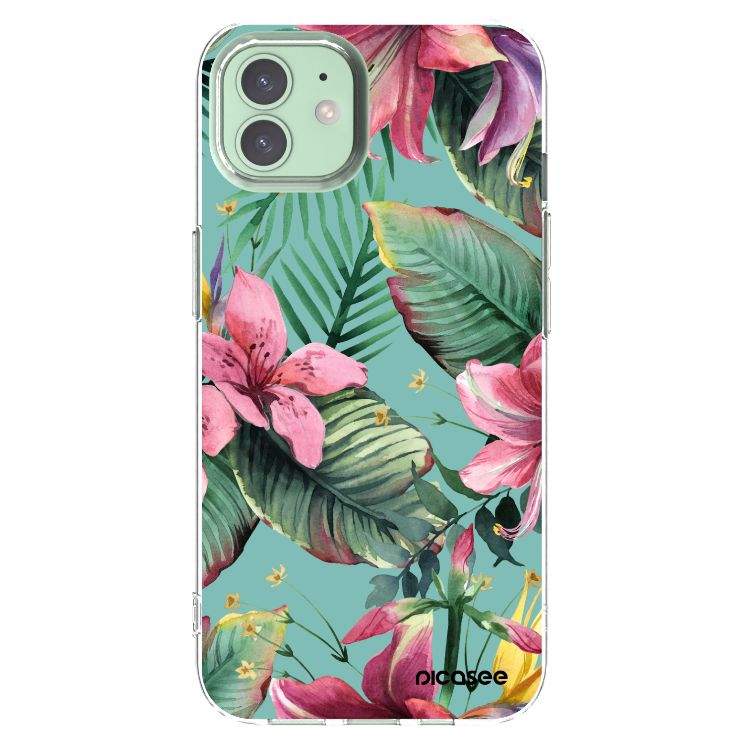 Picasee husă transparentă din silicon pentru Apple iPhone 12 Pro - Hawaii