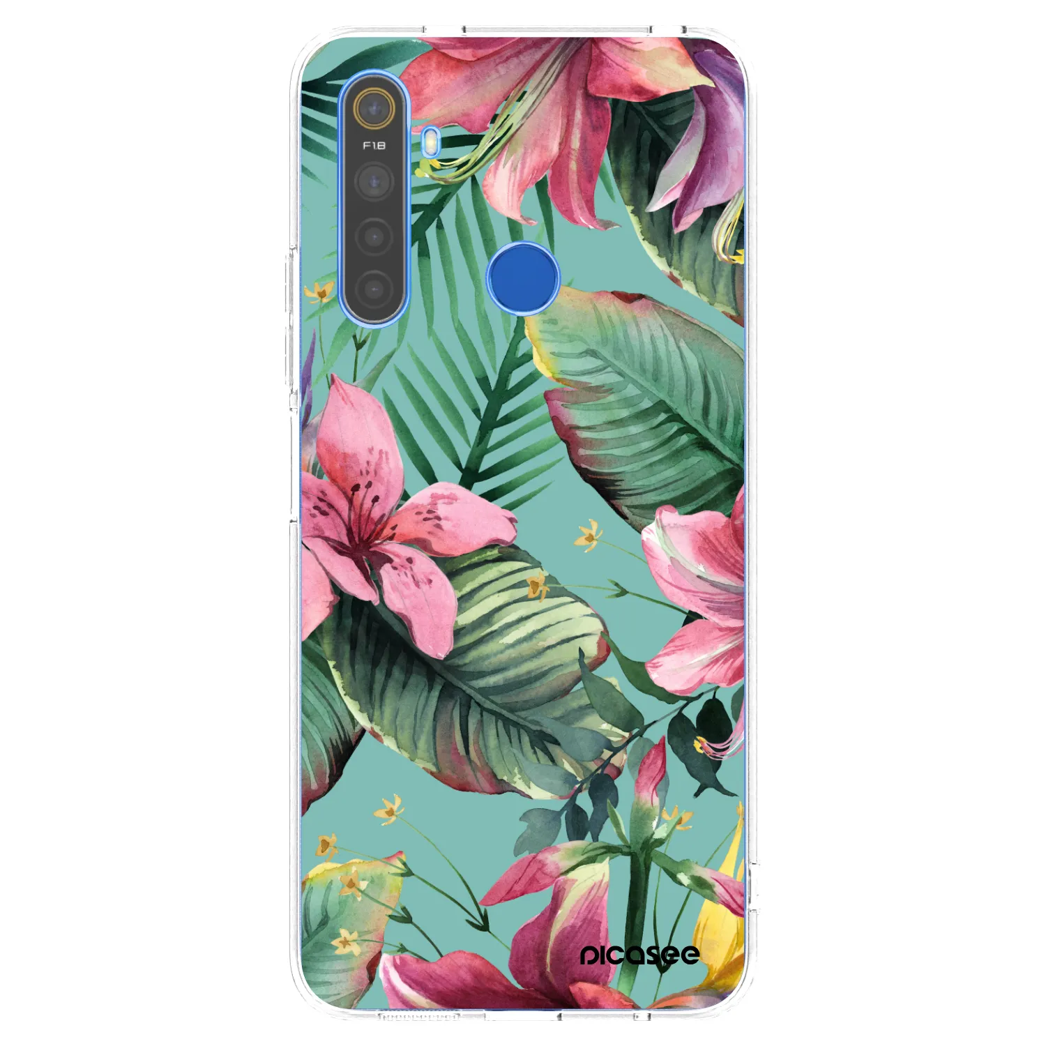 Picasee husă transparentă din silicon pentru Realme 5 - Hawaii