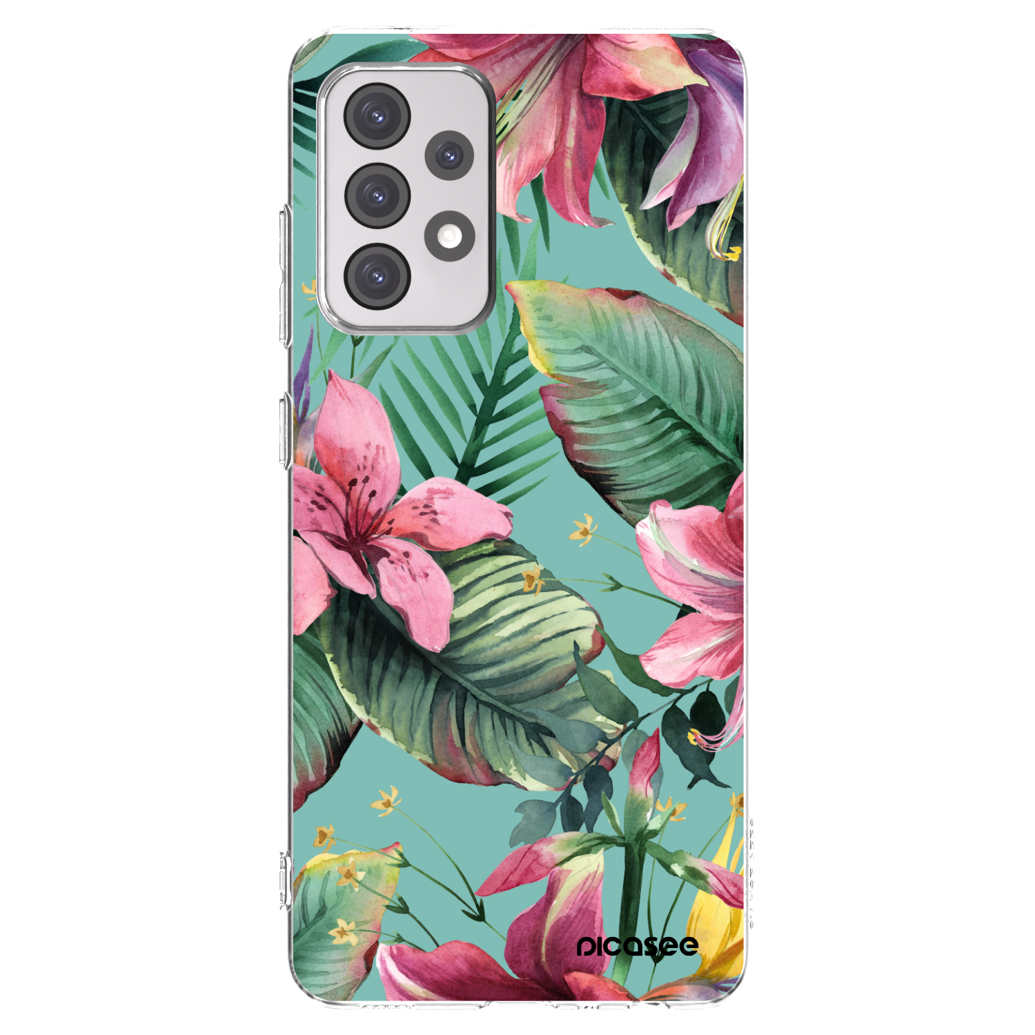 Picasee husă transparentă din silicon pentru Samsung Galaxy A52 5G A525F - Hawaii
