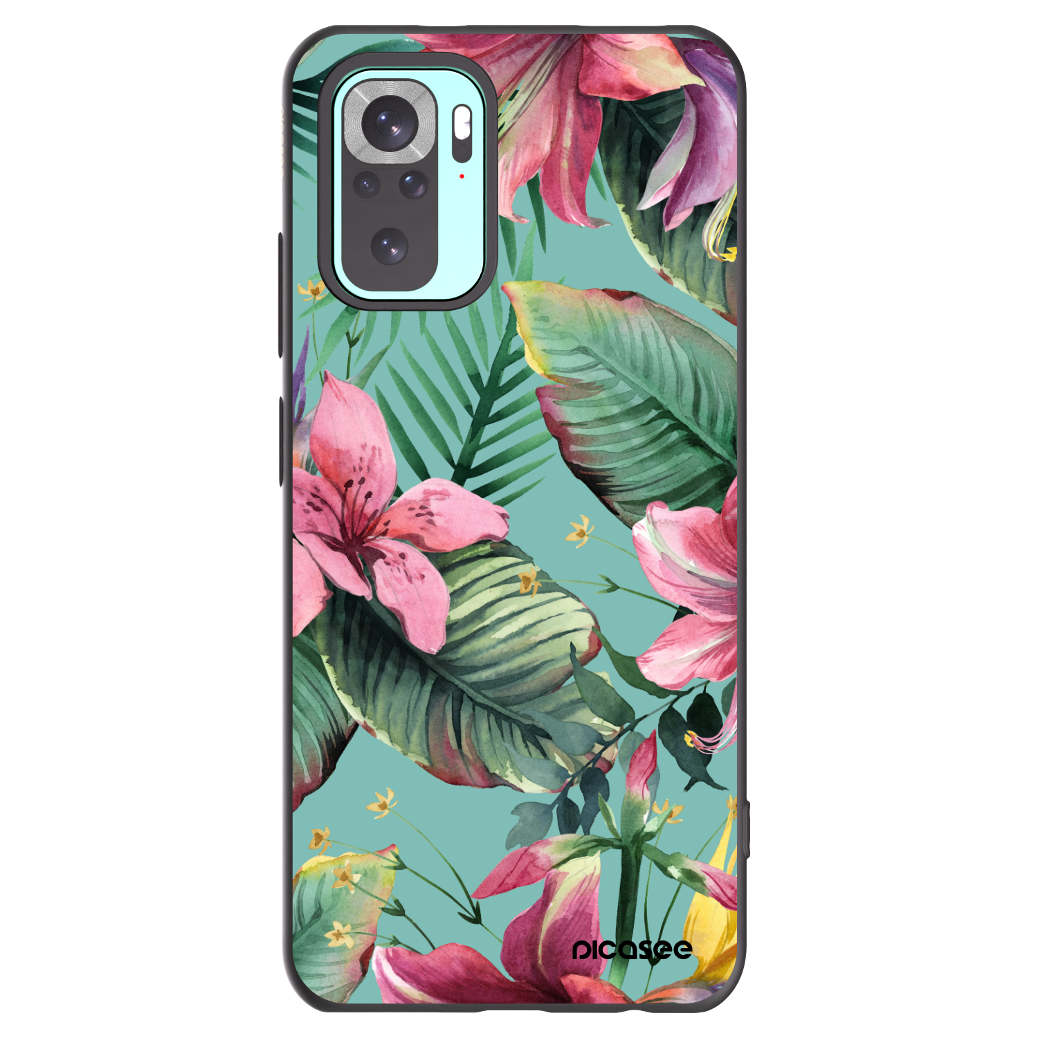 Picasee husă neagră din silicon pentru Xiaomi Redmi Note 10 Pro - Hawaii