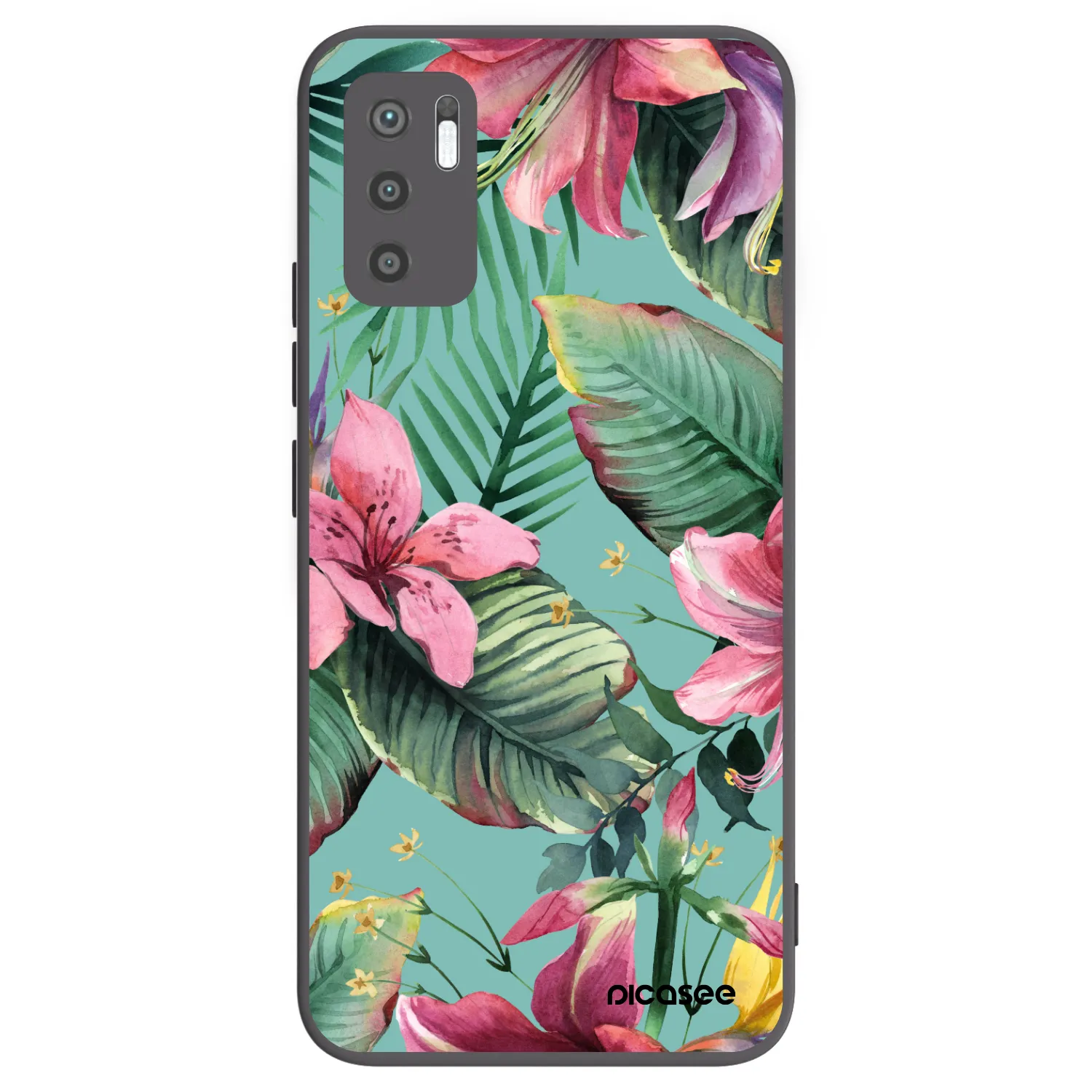 Picasee husă neagră din silicon pentru Xiaomi Redmi Note 10 5G - Hawaii