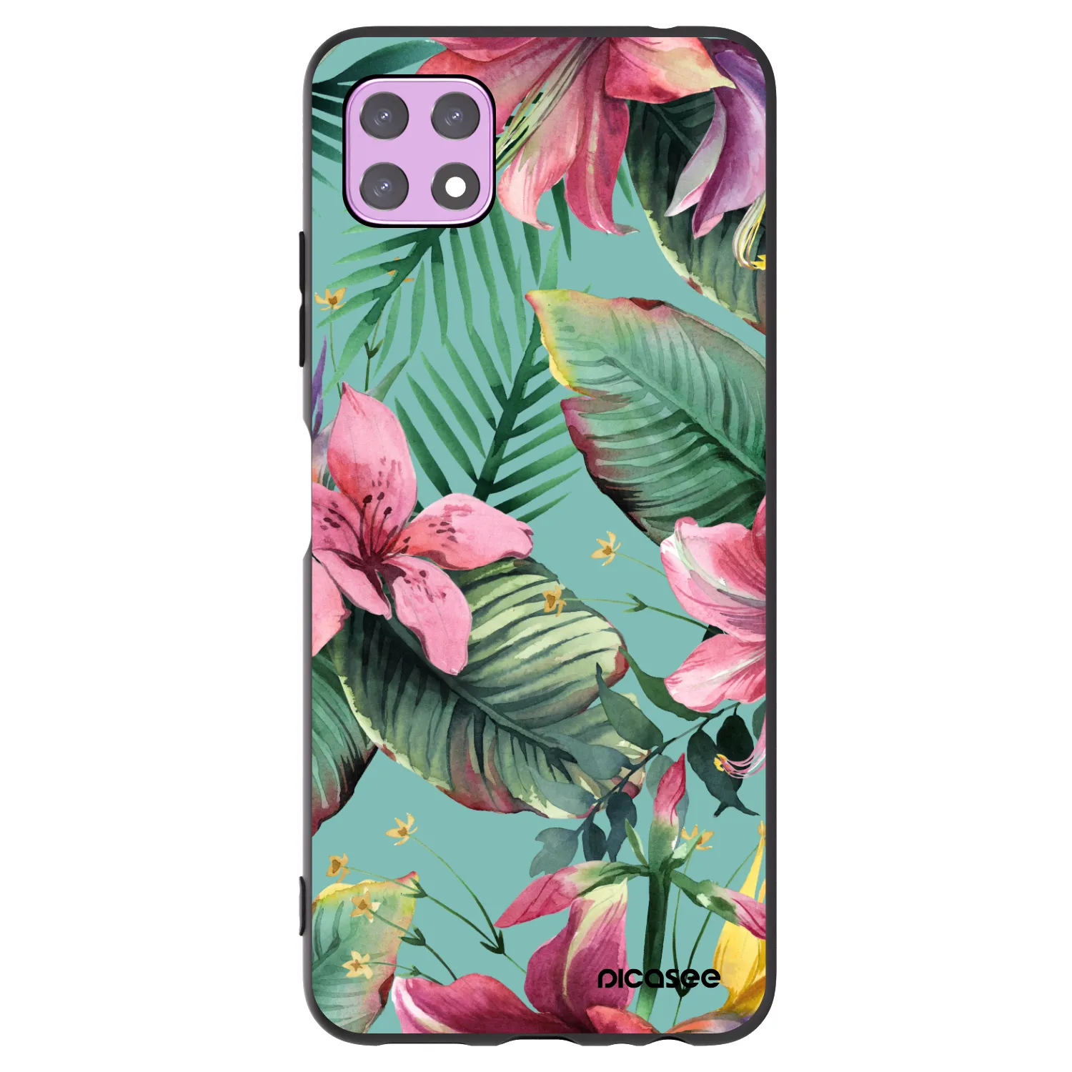 Picasee husă neagră din silicon pentru Samsung Galaxy A22 A226B 5G - Hawaii