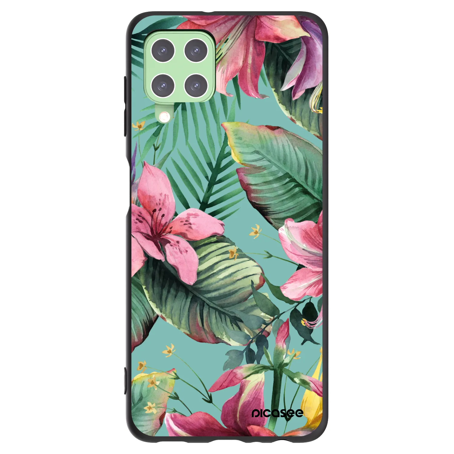 Picasee husă neagră din silicon pentru Samsung Galaxy A22 A225F 4G - Hawaii