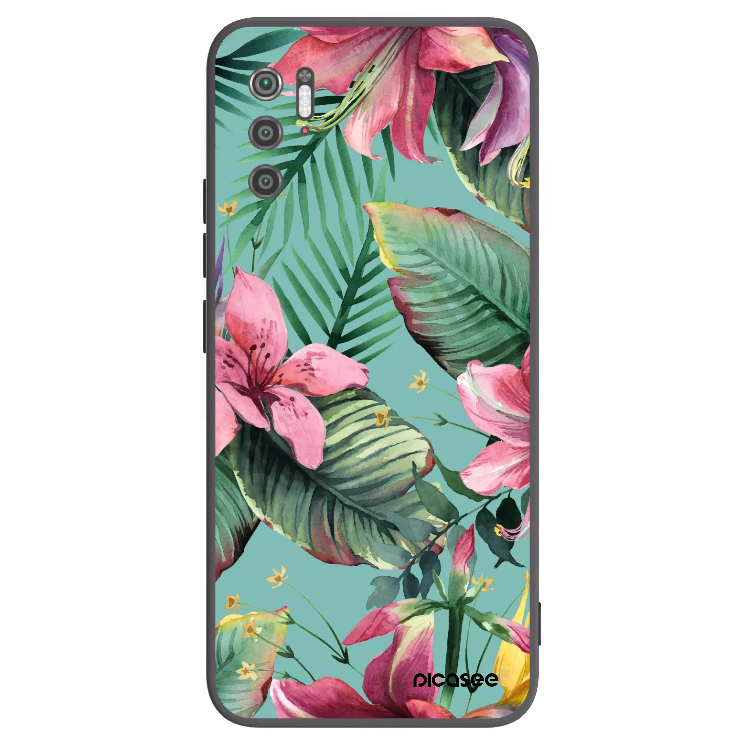 Picasee husă neagră din silicon pentru Xiaomi Poco M3 Pro 5G - Hawaii