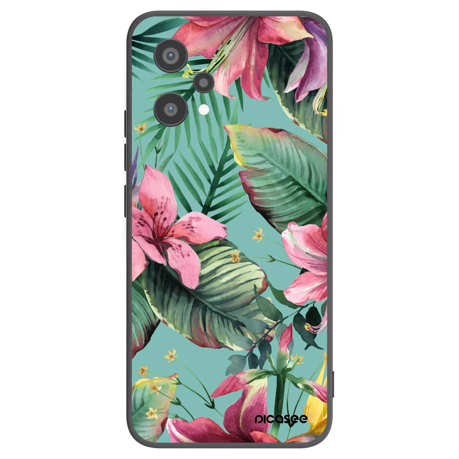 Picasee husă neagră din silicon pentru Realme 9 Pro 5G - Hawaii