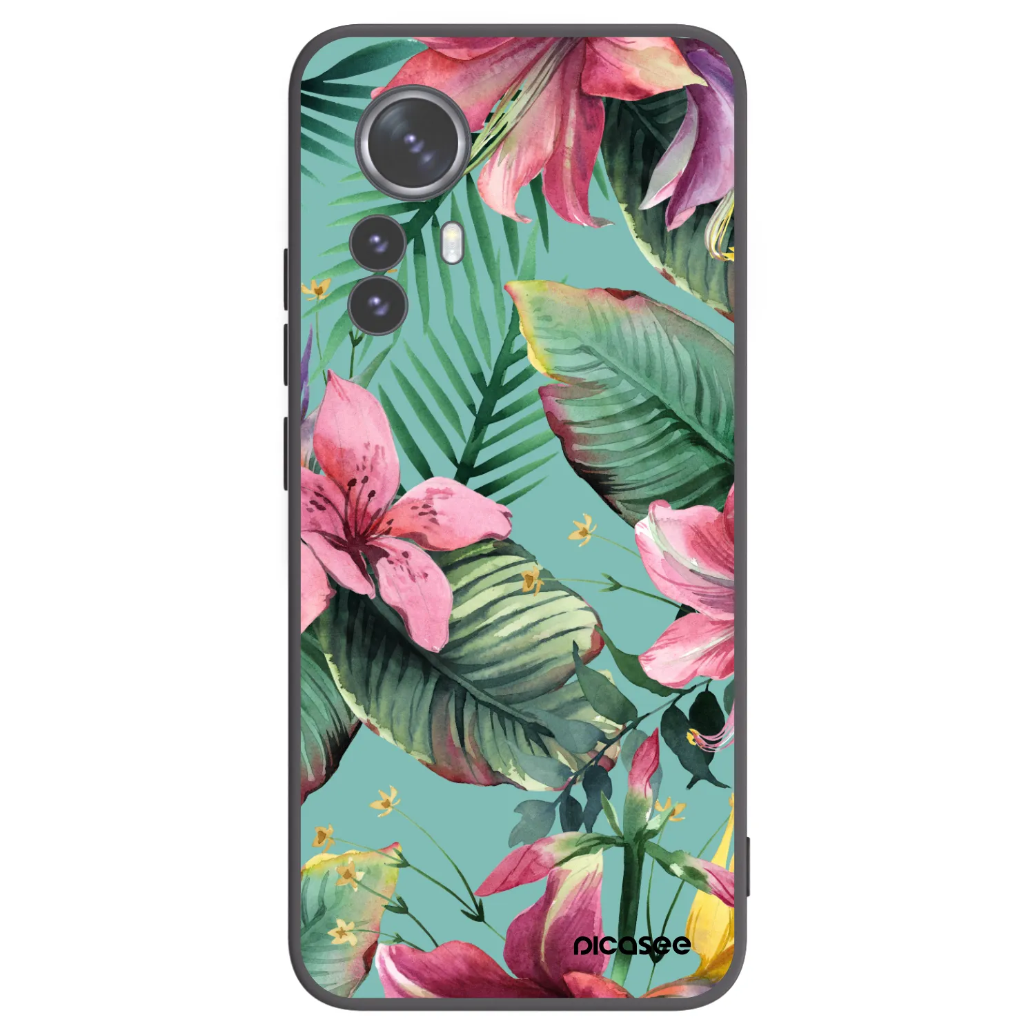 Picasee husă neagră din silicon pentru Xiaomi 12 Pro - Hawaii