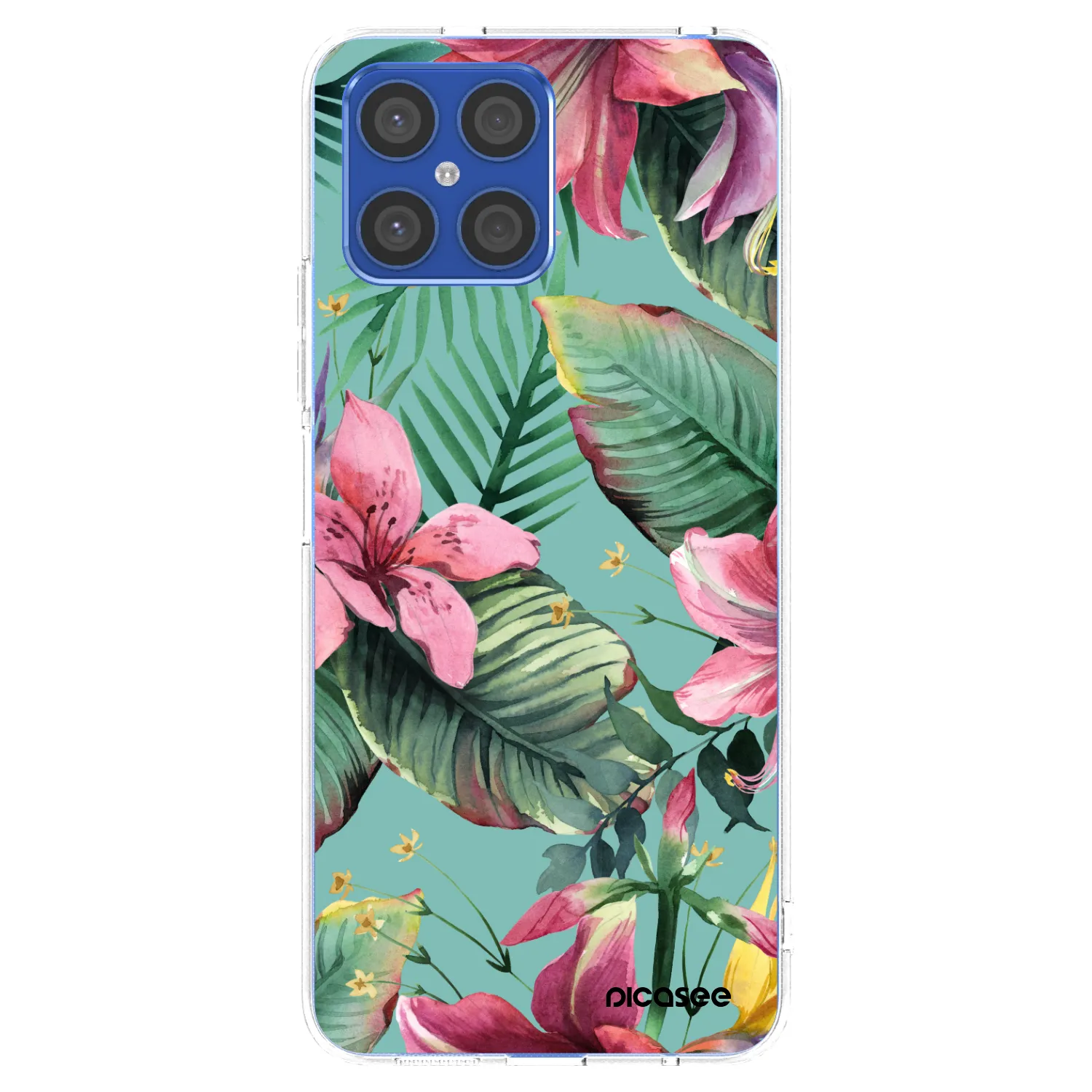 Picasee husă transparentă din silicon pentru Honor X8 4G - Hawaii