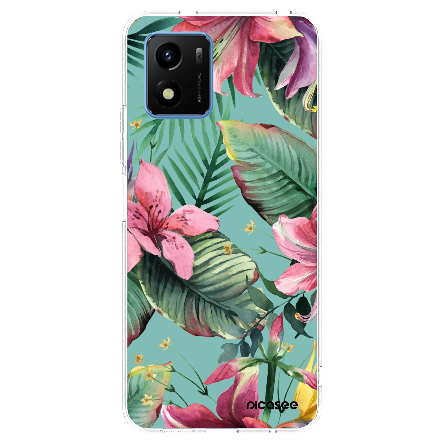 Picasee husă transparentă din silicon pentru Vivo Y01 - Hawaii