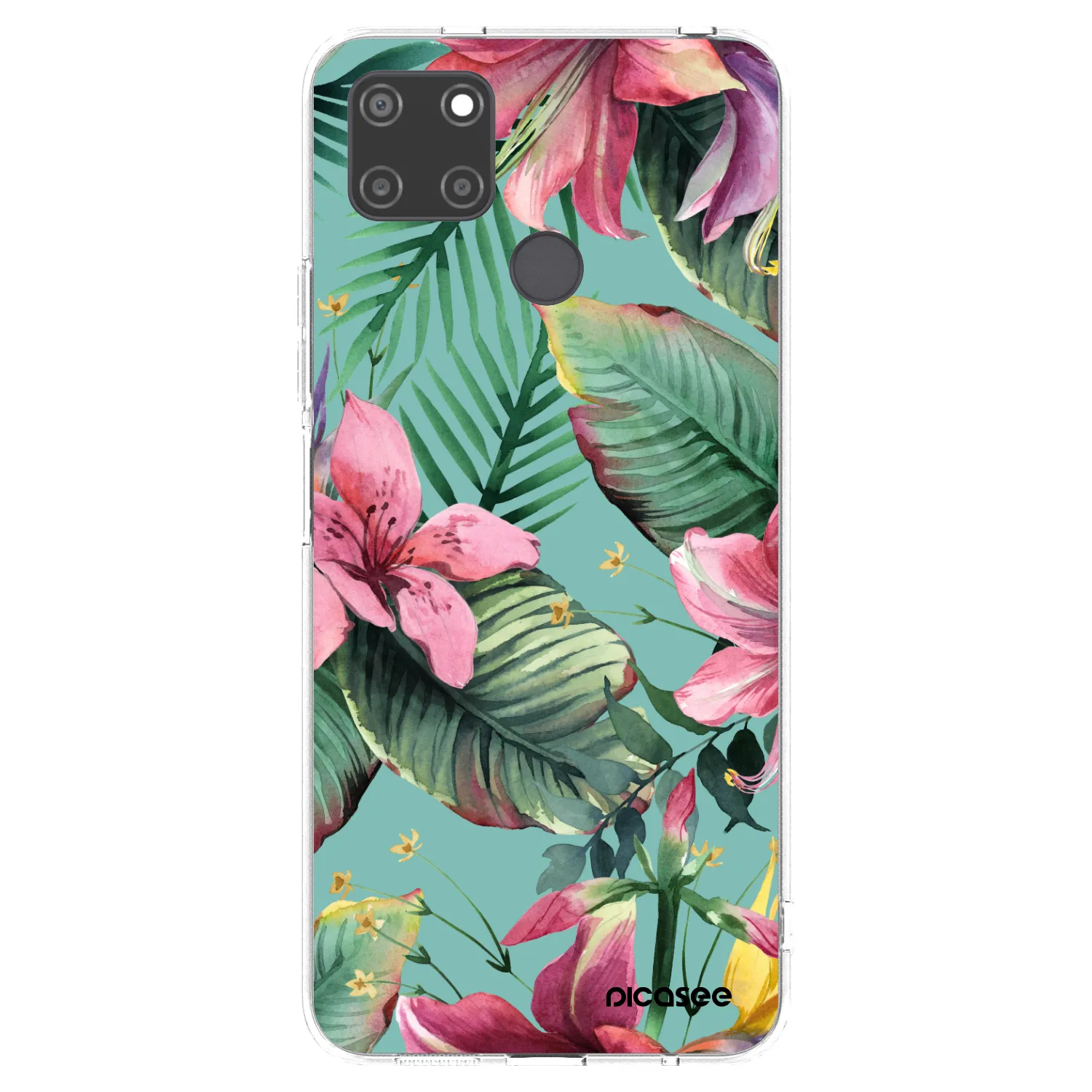Picasee husă transparentă din silicon pentru Realme C21Y - Hawaii