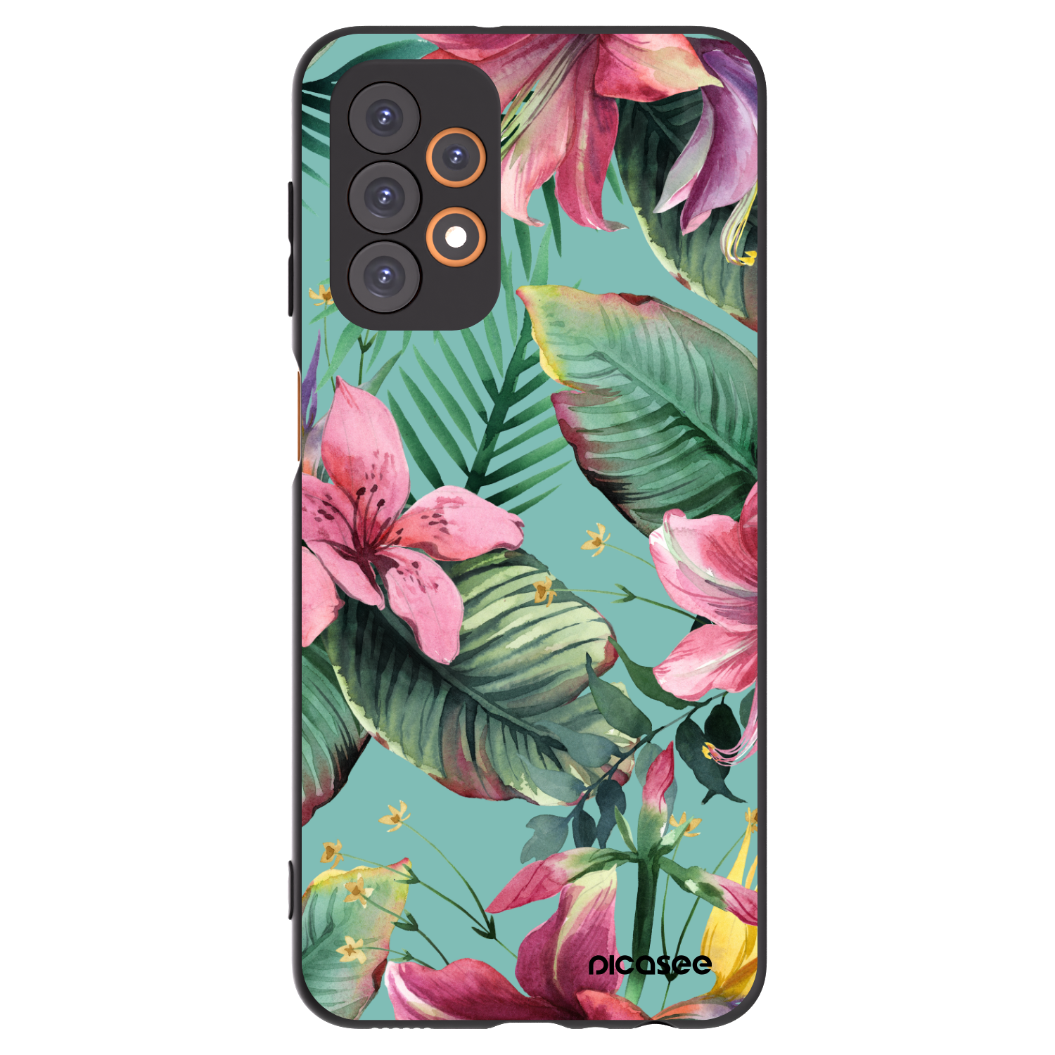 Picasee husă neagră din silicon pentru Samsung Galaxy A23 A236B 5G - Hawaii