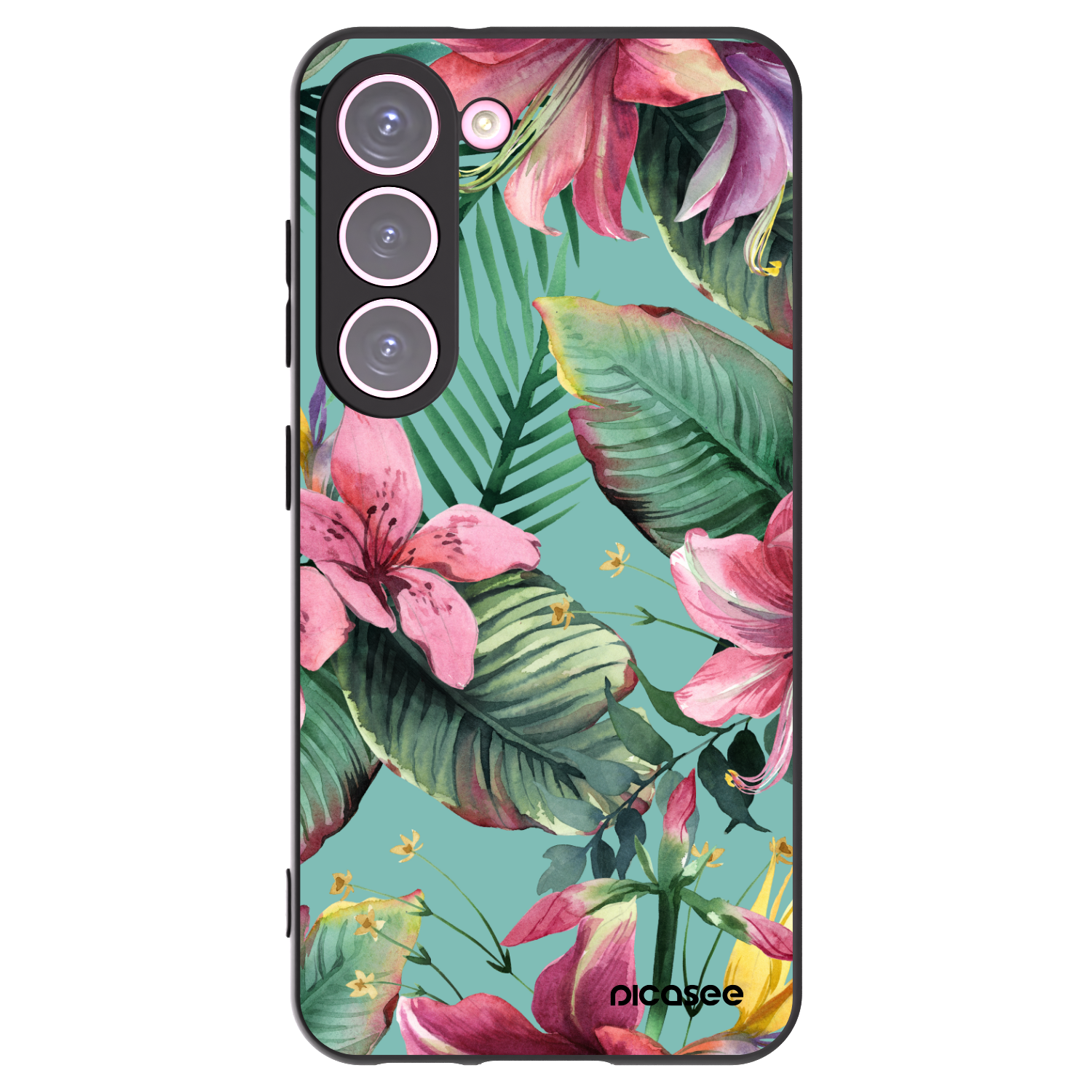 Picasee husă neagră din silicon pentru Samsung Galaxy S23 5G - Hawaii