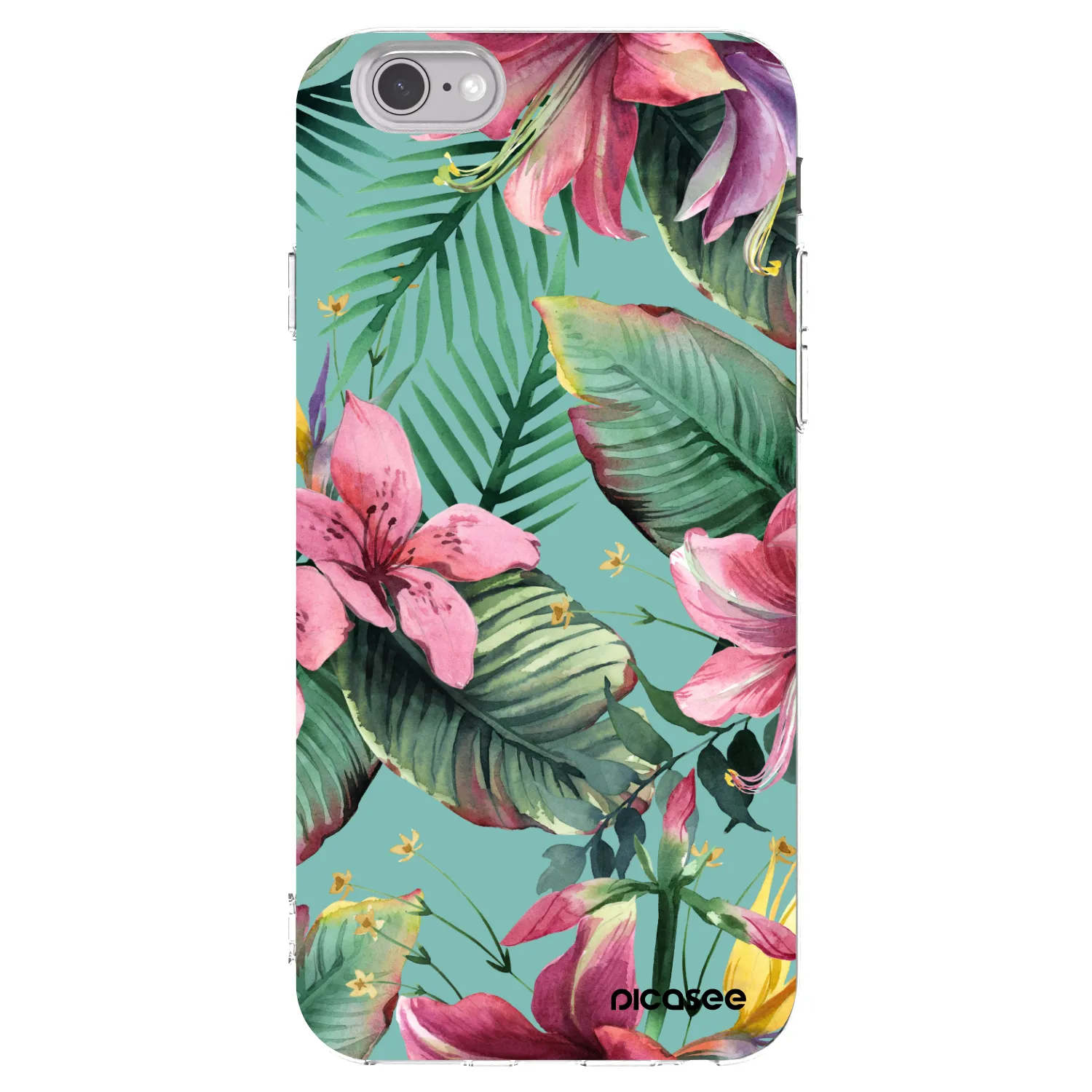 Picasee husă transparentă din silicon pentru Apple iPhone 6/6S - Hawaii