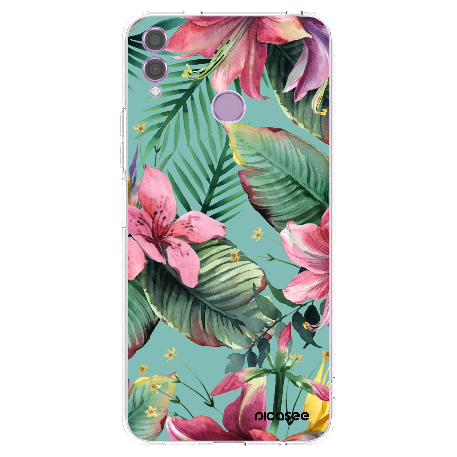 Picasee husă transparentă din silicon pentru Honor 8X - Hawaii