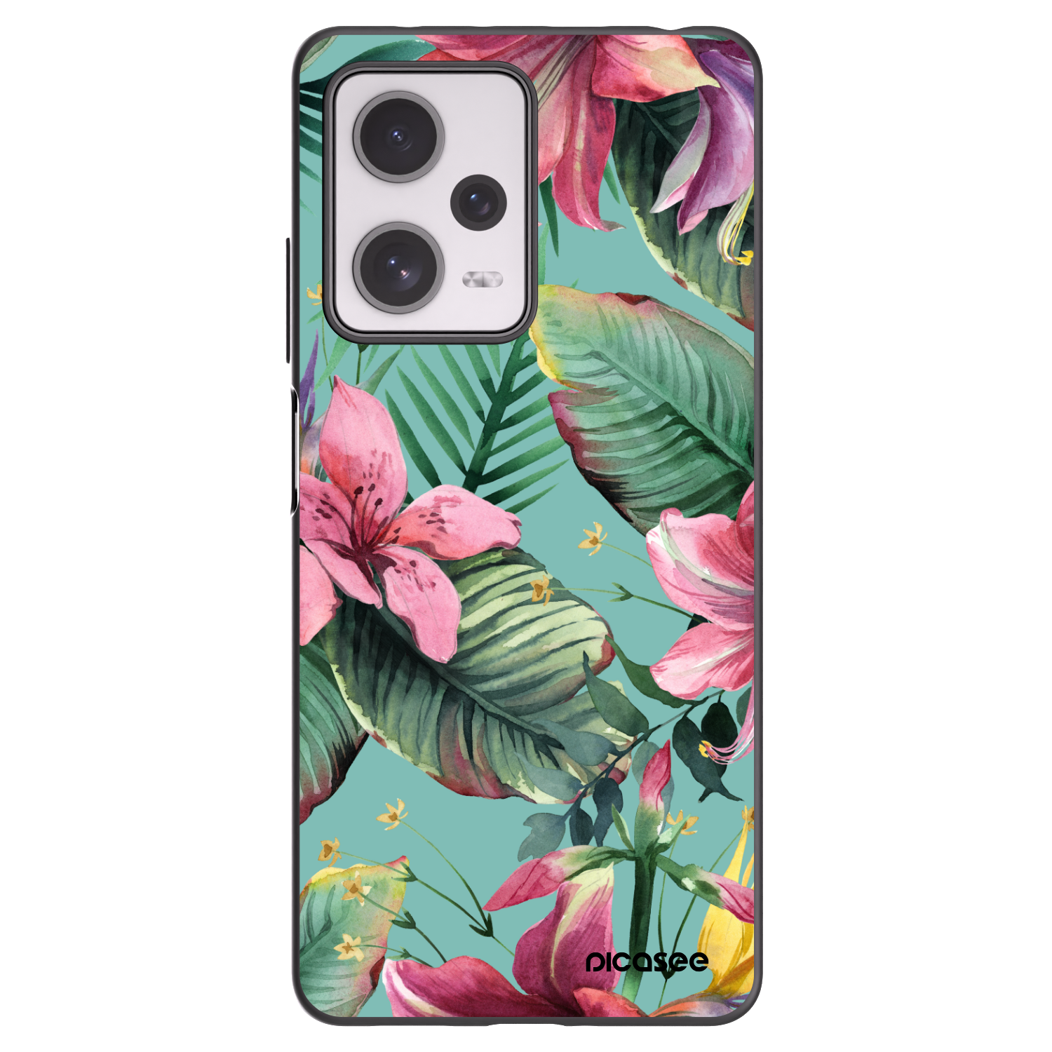 Picasee husă neagră din silicon pentru Xiaomi Redmi Note 12 Pro+ 5G - Hawaii