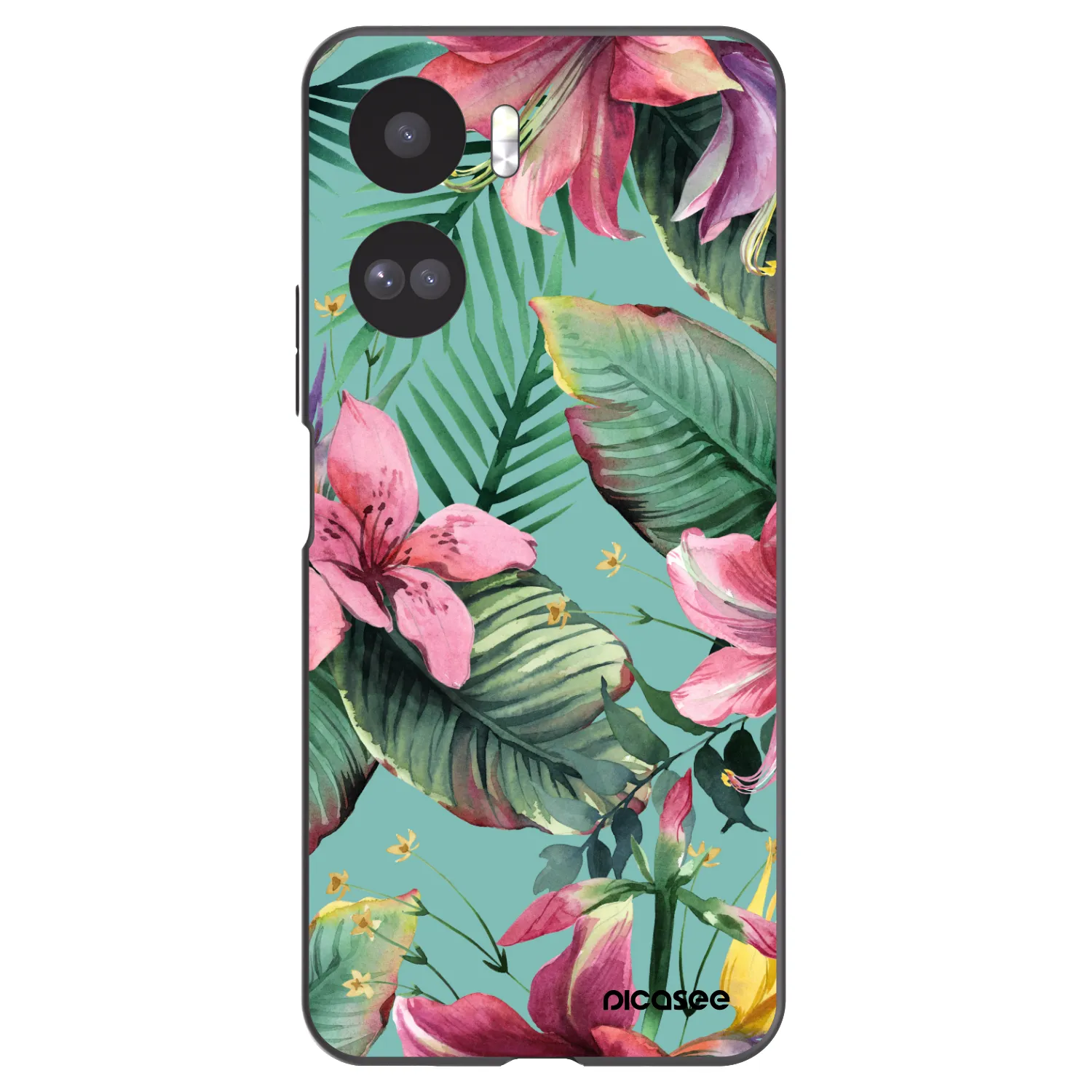 Picasee husă neagră din silicon pentru Honor 90 Lite 5G - Hawaii