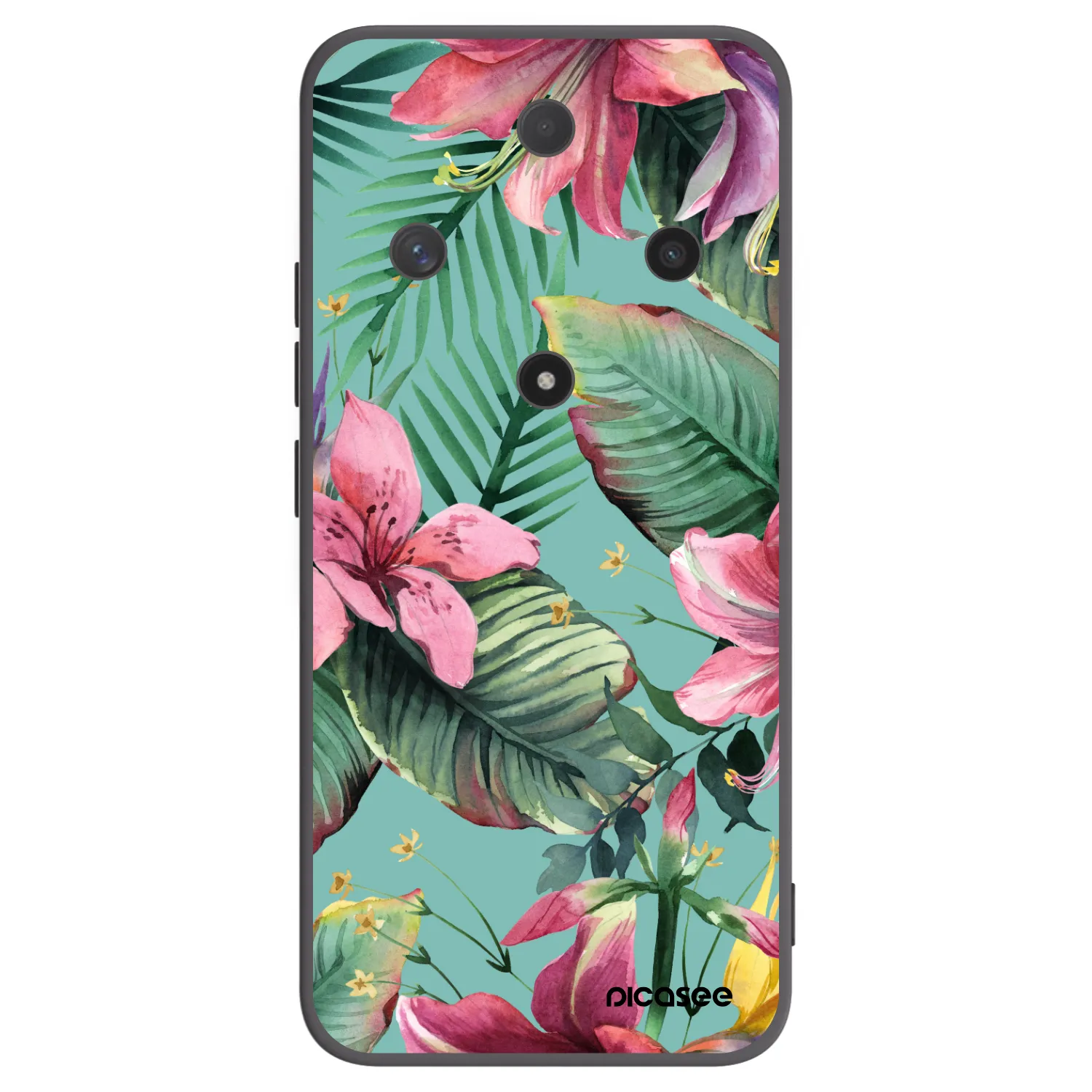 Picasee husă neagră din silicon pentru Honor Magic6 Lite 5G - Hawaii