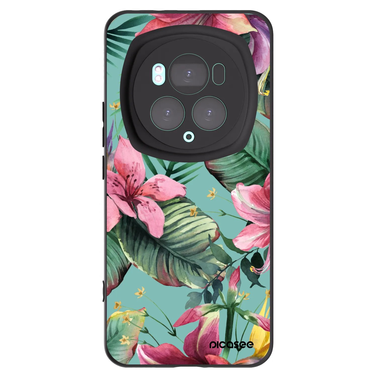 Picasee husă neagră din silicon pentru Honor Magic6 Pro - Hawaii