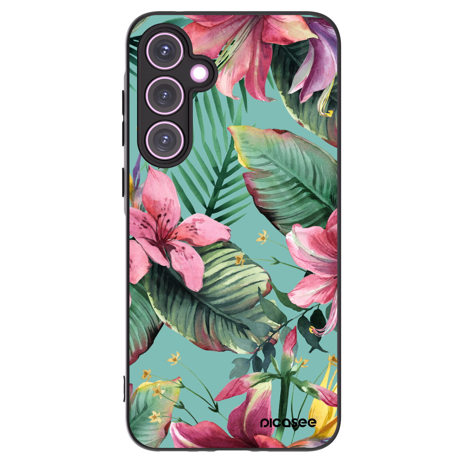 Picasee husă neagră din silicon pentru Samsung Galaxy A35 5G A356B - Hawaii