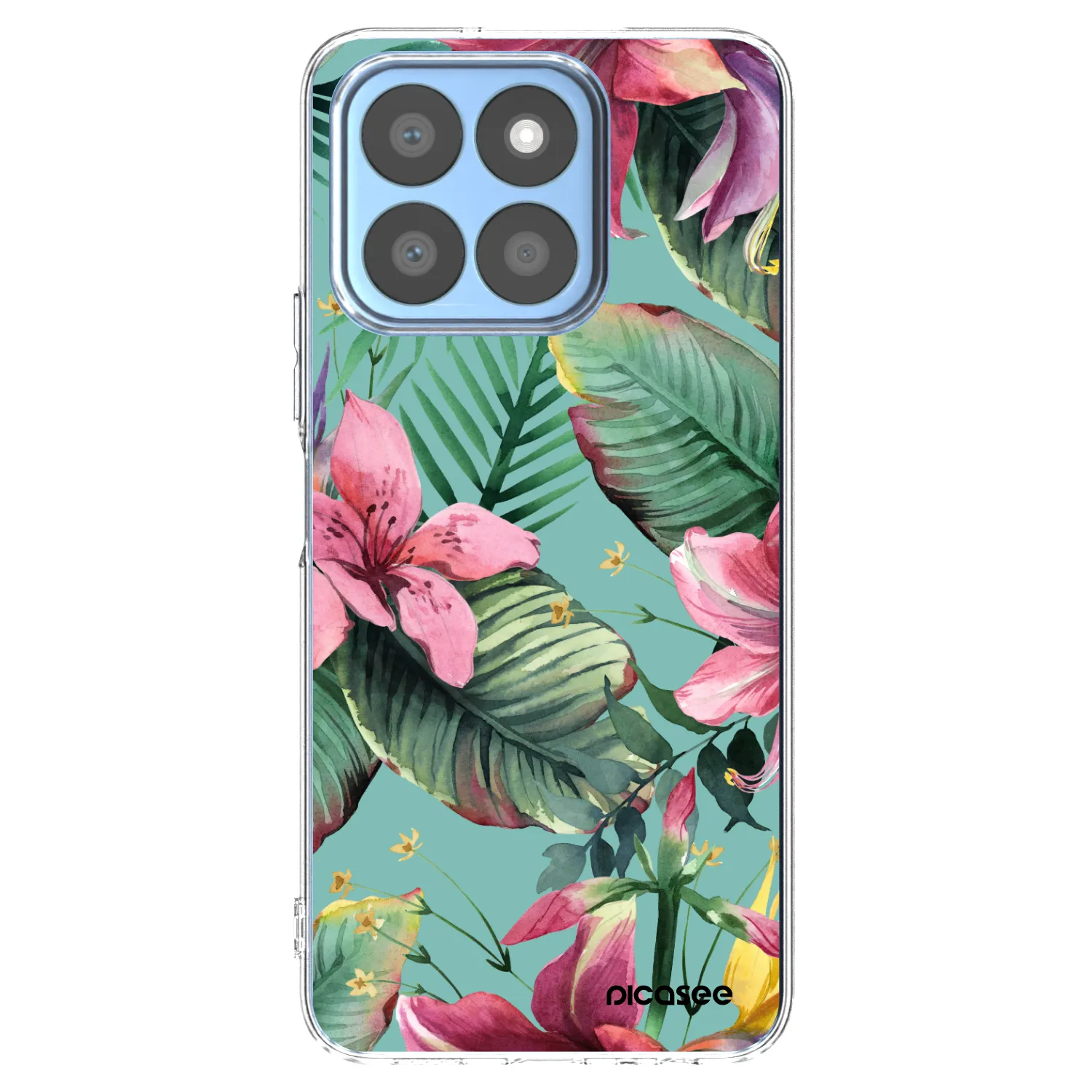 Picasee husă transparentă din silicon pentru Honor X8b - Hawaii
