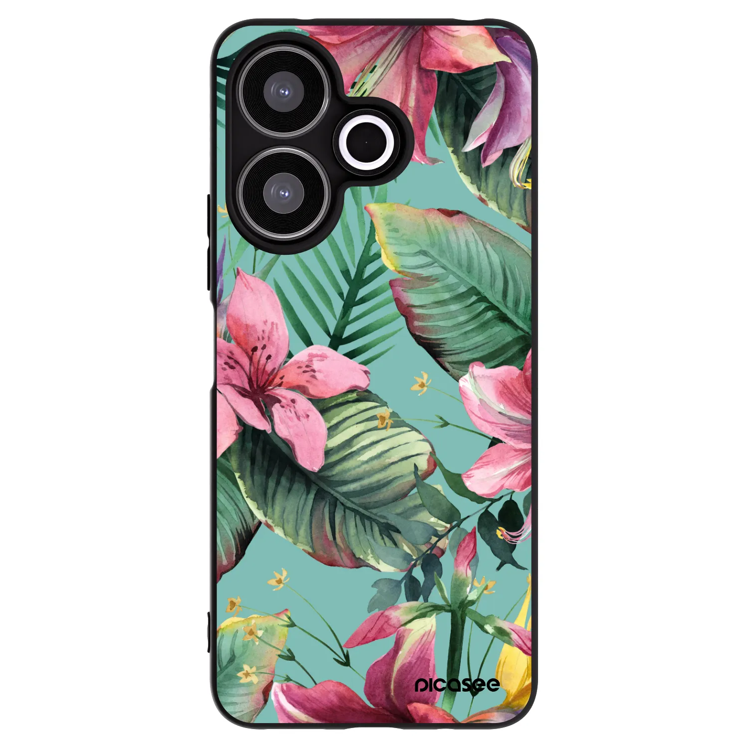 Picasee husă neagră din silicon pentru Xiaomi Redmi 13 4G - Hawaii