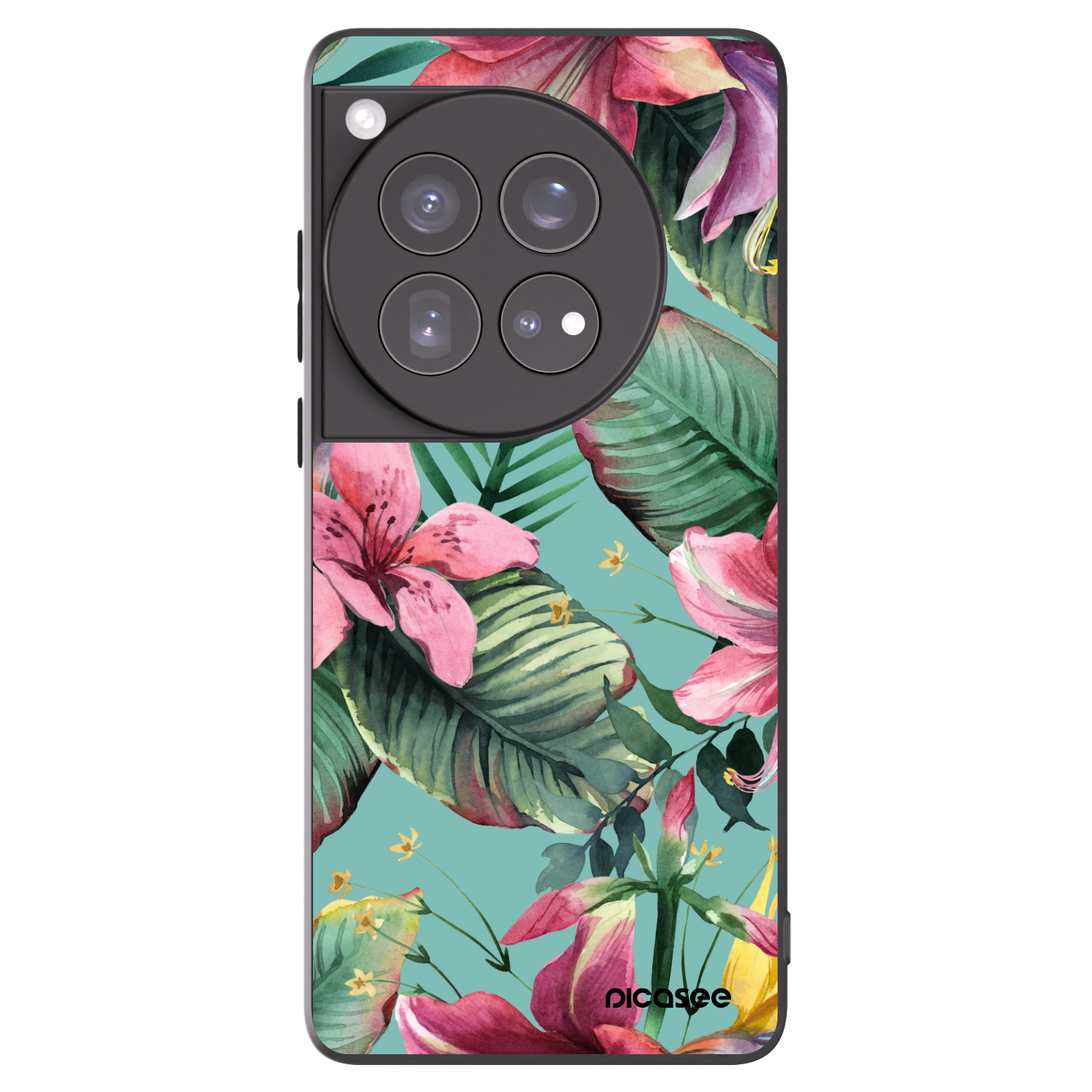 Picasee husă neagră din silicon pentru OnePlus 12 5G - Hawaii
