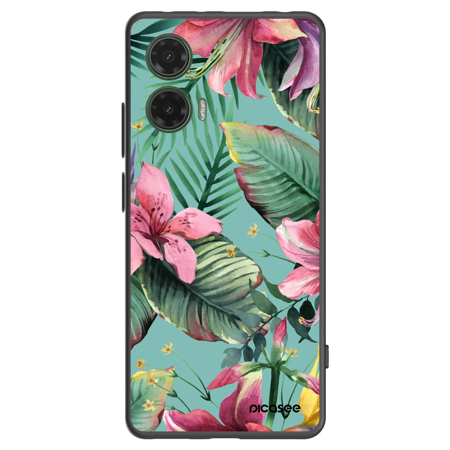 Picasee husă neagră din silicon pentru Motorola Moto G35 5G - Hawaii