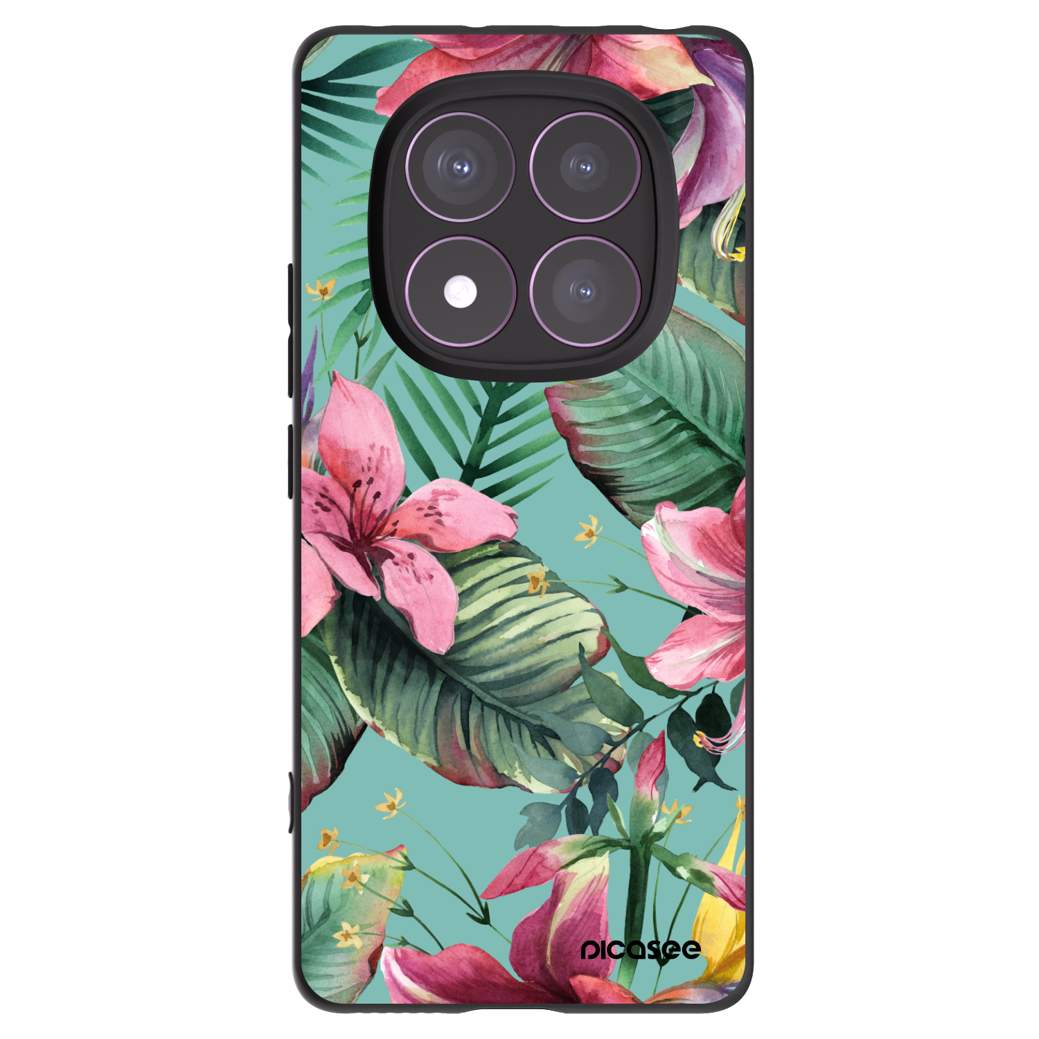 Picasee husă neagră din silicon pentru Xiaomi Redmi Note 14 Pro 4G - Hawaii
