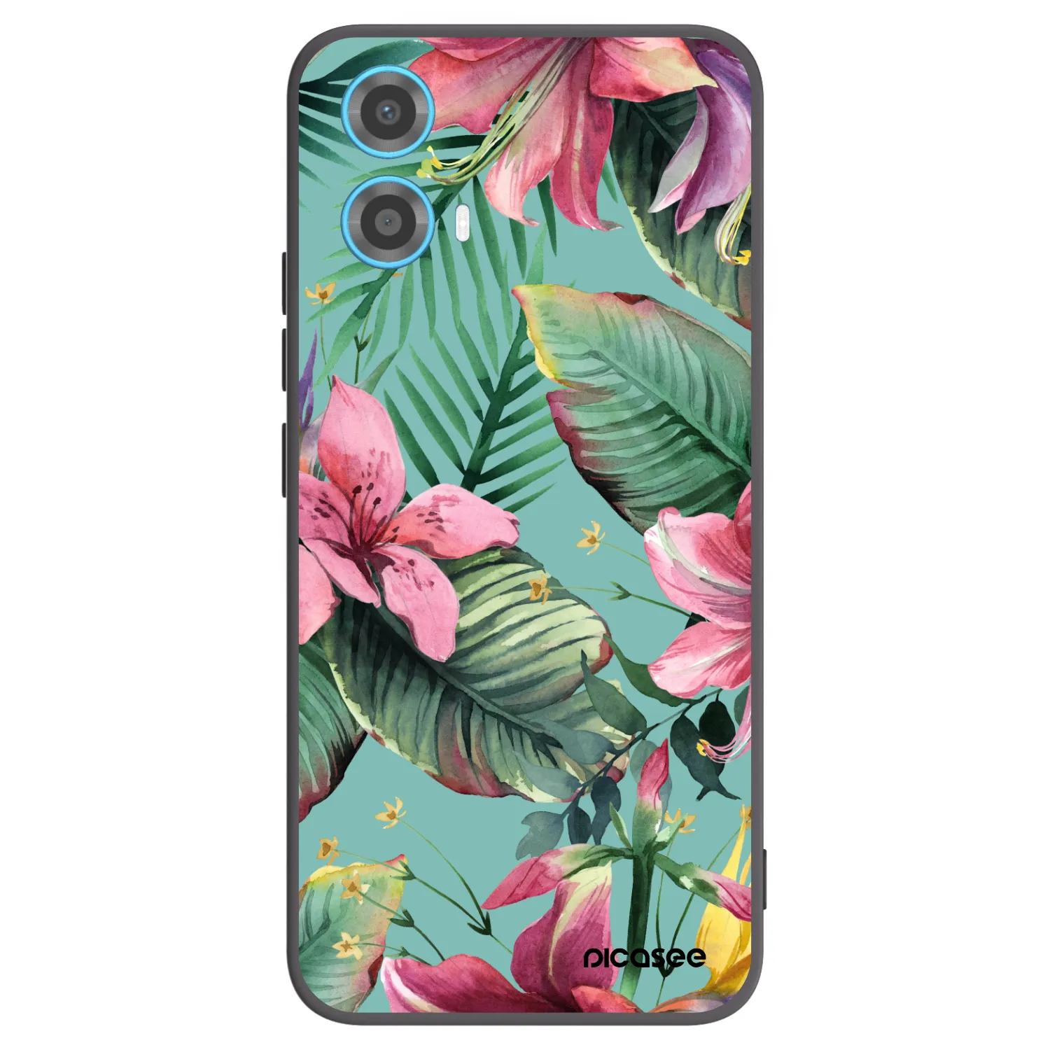 Picasee husă neagră din silicon pentru Motorola Moto G34 5G - Hawaii